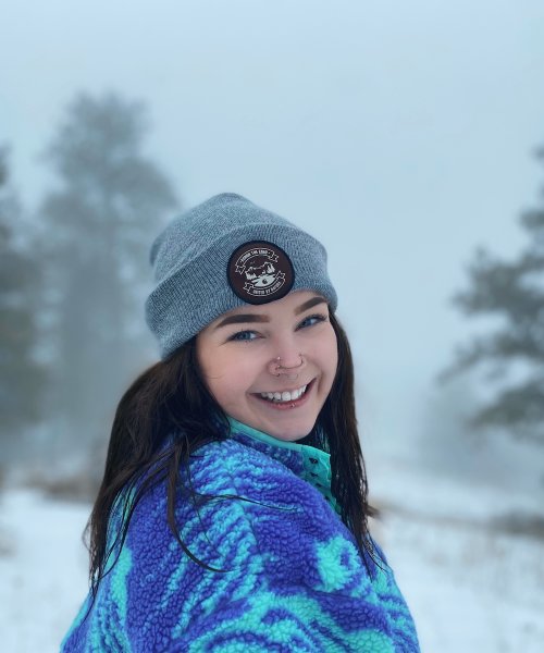 ROW Adventure Center guide smiling for a photo in Couer d'Alene